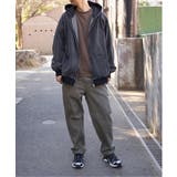 デニム・キャンバスフルジップパーカー | VENCE share style【MEN】 | 詳細画像9 