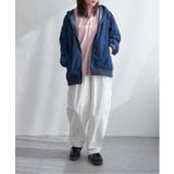 デニム・キャンバスフルジップパーカー | VENCE share style【MEN】 | 詳細画像16 