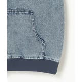 デニム・キャンバスフルジップパーカー | VENCE share style【MEN】 | 詳細画像34 