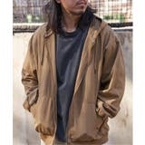 ベージュ | デニム・キャンバスフルジップパーカー | VENCE share style【MEN】