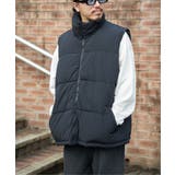 ブラック | ナイロン中綿ベスト | VENCE share style【MEN】