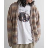 ベージュ | 総柄ニットVカーディガン | VENCE share style【MEN】