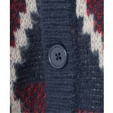 総柄ニットVカーディガン | VENCE share style【MEN】 | 詳細画像7