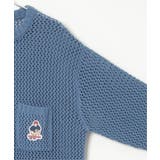 Red Cap Girl レッドキャップガール ワッペンクルーネックニット | VENCE share style【MEN】 | 詳細画像3