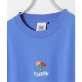VISION STREET WEAR フラワー刺繍ロンT | VENCE share style【MEN】 | 詳細画像7 