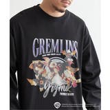 ブラック | GREMLINS グレムリン コラージュプリントロンT | VENCE share style【MEN】