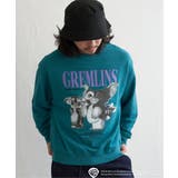 ターコイズ | GREMLINS グレムリン フォトプリントトレーナー | VENCE share style【MEN】