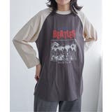 チャコール | 【別注】THE BEATLES ザ ビートルズ ツアーラグランロンT | VENCE share style【MEN】
