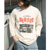 オフホワイト | THE BEATLES ザ ビートルズ フォトラグランロンT | VENCE share style【MEN】
