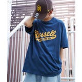 ネイビー | RUSSELL ATHLETIC ラッセルアスレチック フロントロゴTシャツ | VENCE share style【MEN】