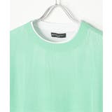 【2点セット】メッシュニットベストアンサンブルTシャツ | VENCE share style【MEN】 | 詳細画像5