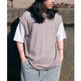 【2点セット】メッシュニットベストアンサンブルTシャツ | VENCE share style【MEN】 | 詳細画像15