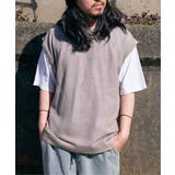 【2点セット】メッシュニットベストアンサンブルTシャツ | VENCE share style【MEN】 | 詳細画像16