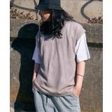 【2点セット】メッシュニットベストアンサンブルTシャツ | VENCE share style【MEN】 | 詳細画像17