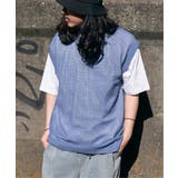 【2点セット】メッシュニットベストアンサンブルTシャツ | VENCE share style【MEN】 | 詳細画像26