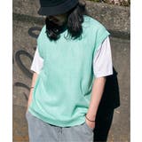 【2点セット】メッシュニットベストアンサンブルTシャツ | VENCE share style【MEN】 | 詳細画像30