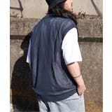 グリーン | 【2点セット】メッシュニットベストアンサンブルTシャツ | VENCE share style【MEN】