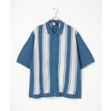 ストライプケンシュクニットシャツ | VENCE share style【MEN】 | 詳細画像9