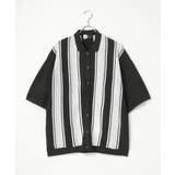 ストライプケンシュクニットシャツ | VENCE share style【MEN】 | 詳細画像11
