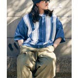 ストライプケンシュクニットシャツ | VENCE share style【MEN】 | 詳細画像12