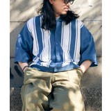 ストライプケンシュクニットシャツ | VENCE share style【MEN】 | 詳細画像14