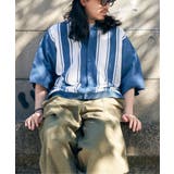 ストライプケンシュクニットシャツ | VENCE share style【MEN】 | 詳細画像15
