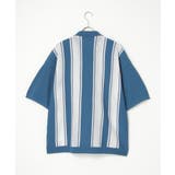 ストライプケンシュクニットシャツ | VENCE share style【MEN】 | 詳細画像2