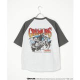 ライトグレイ | GREMLINS グレムリン ラグランプリントTシャツ | VENCE share style【MEN】