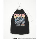 ブラック | GREMLINS グレムリン ラグランプリントTシャツ | VENCE share style【MEN】