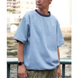 ネイビーブルー | デニムTシャツ | VENCE share style【MEN】