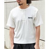 ホワイト | 【THRASHER /スラッシャー】 リブヘンリーネックTシャツ | VENCE share style【MEN】