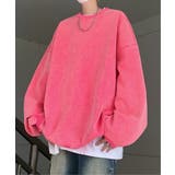 ピンク | ピグメントビッグスウェット | VENCE share style【MEN】