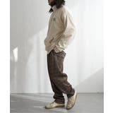 フェイクスウェードヒゲ刺繍ハーフZIP | VENCE share style【MEN】 | 詳細画像19