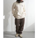 フェイクスウェードヒゲ刺繍ハーフZIP | VENCE share style【MEN】 | 詳細画像21