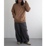 フェイクスウェードヒゲ刺繍ハーフZIP | VENCE share style【MEN】 | 詳細画像28