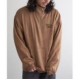 フェイクスウェードヒゲ刺繍ハーフZIP | VENCE share style【MEN】 | 詳細画像29