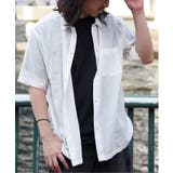チャコール | シャンブレー半袖シャツ | VENCE share style【MEN】