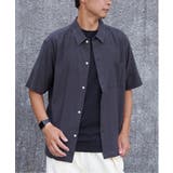 シャンブレー半袖シャツ | VENCE share style【MEN】 | 詳細画像8