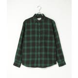 グリーン | TCネルチェックシャツ | VENCE share style【MEN】