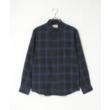 ブルー | TCネルチェックシャツ | VENCE share style【MEN】