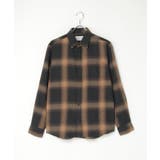 ブラウン | TCネルチェックシャツ | VENCE share style【MEN】