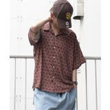 バティックプリントオープンカラーシャツ | VENCE share style【MEN】 | 詳細画像14 