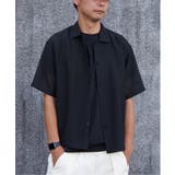 ネイビーブルー | シアーメッシュシャツ | VENCE share style【MEN】