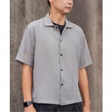 グレー | シアーメッシュシャツ | VENCE share style【MEN】