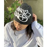 グラフィティビーニーニット帽 | VENCE share style【MEN】 | 詳細画像1