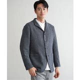 ネイビーブルー | GOKU楽ワークラッセルスタンドジャケット | ikka 