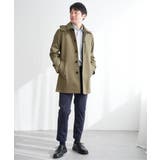 【雑誌MonoMax4月号掲載】撥水ピケフードステンカラーコート | ikka | 詳細画像14