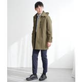 【雑誌MonoMax4月号掲載】撥水ピケフードステンカラーコート | ikka | 詳細画像15