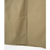 【雑誌MonoMax4月号掲載】撥水ピケフードステンカラーコート | ikka | 詳細画像33