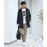 【雑誌MonoMax4月号掲載】撥水ピケフードステンカラーコート | ikka | 詳細画像5